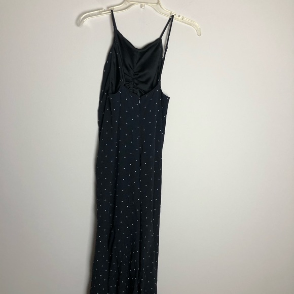 Alice McCall Oscar Ruched Polka Dot Midi Dress 2 - Picture 13 of 14